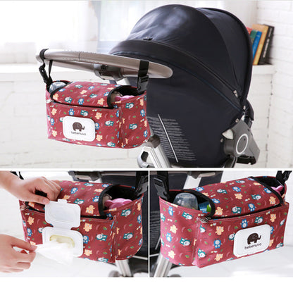 Baby stroller accessories hanging bag hanging bag Baby car multifunctional mummy bag storage bag