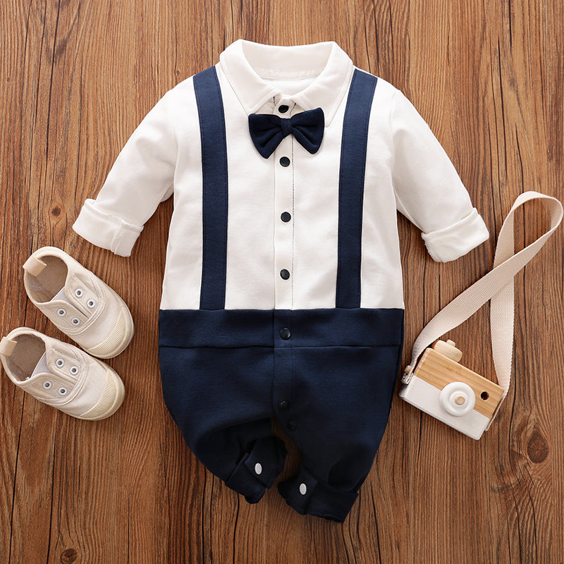 Baby boy's one-piece suit