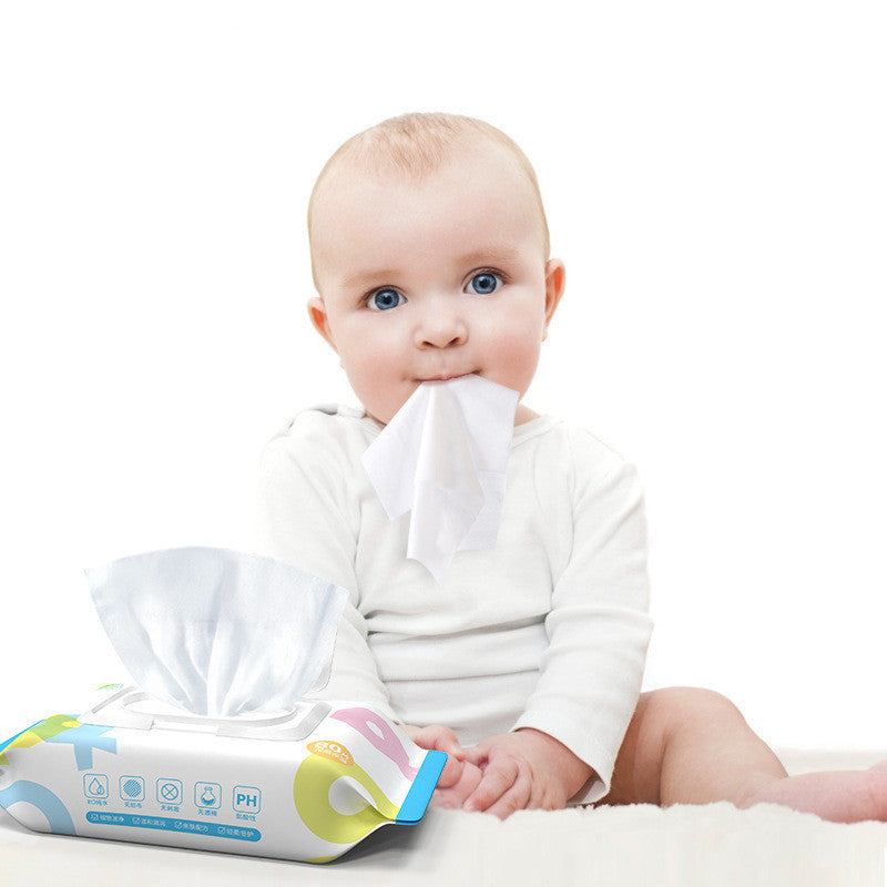 80 Pieces Of Newborn Baby Wipes