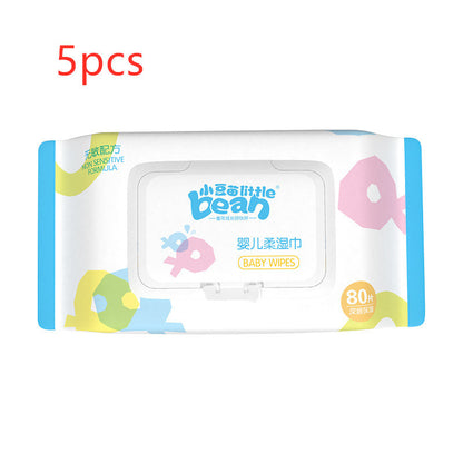 80 Pieces Of Newborn Baby Wipes