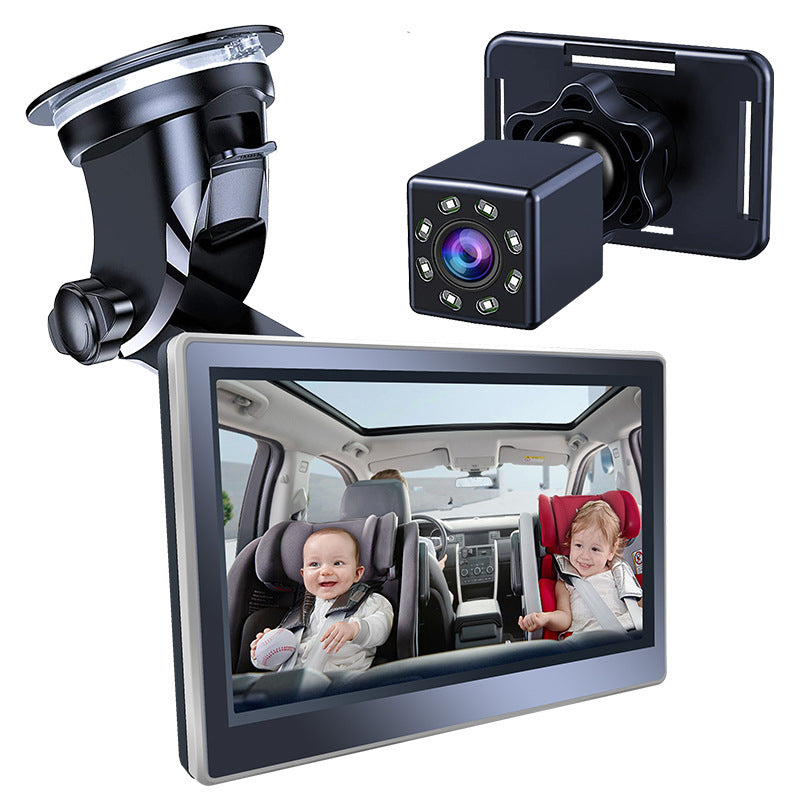 Car Baby Rearview Mirror Infrared Night Vision Camera