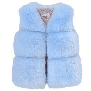 FLUFFY VEST