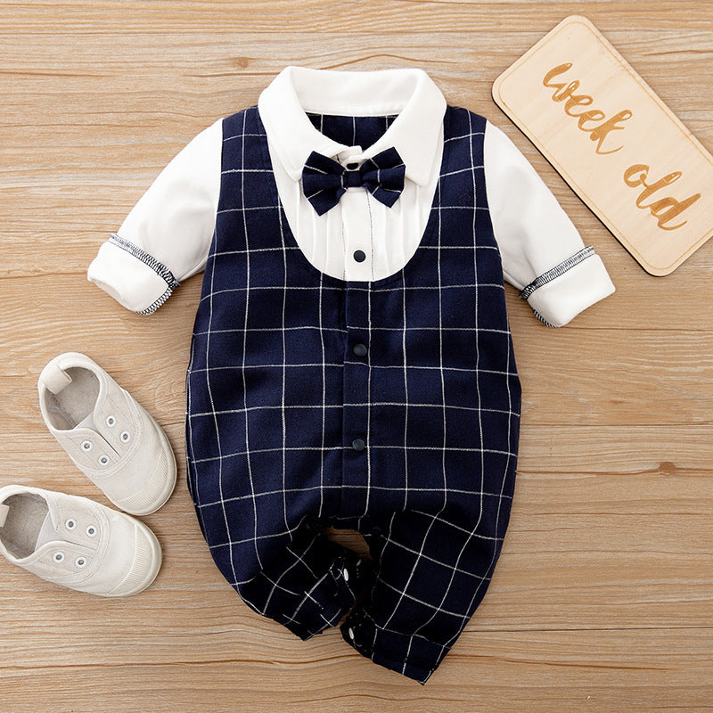 Baby boy's one-piece suit