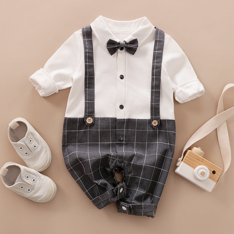 Baby boy's one-piece suit