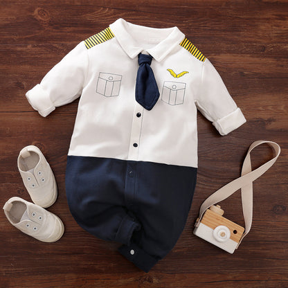 Baby boy's one-piece suit