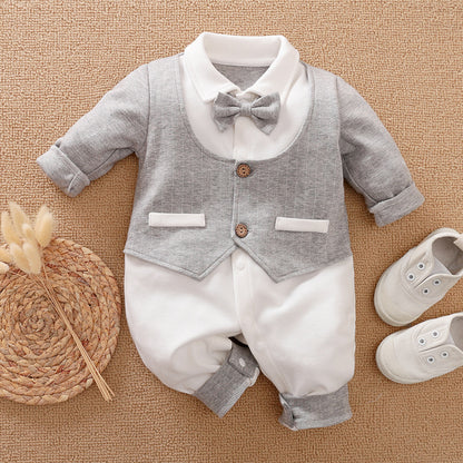 Baby boy's one-piece suit