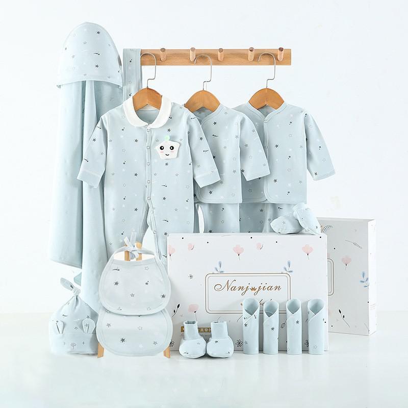 Newborn Baby Clothes Thin Suit Baby Gift Box