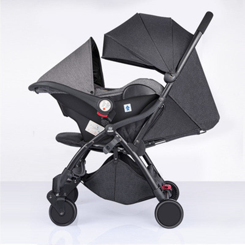 Automatic Folding Baby Stroller Basket