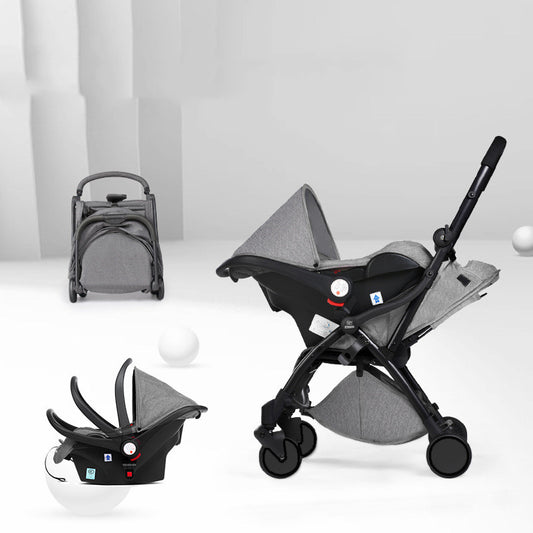 Automatic Folding Baby Stroller Basket