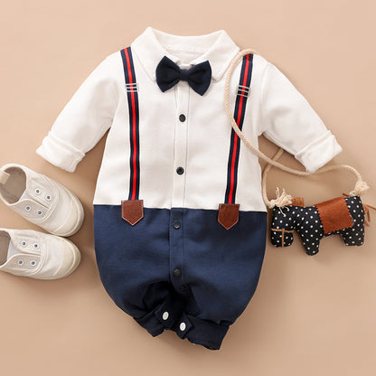 Baby boy's one-piece suit