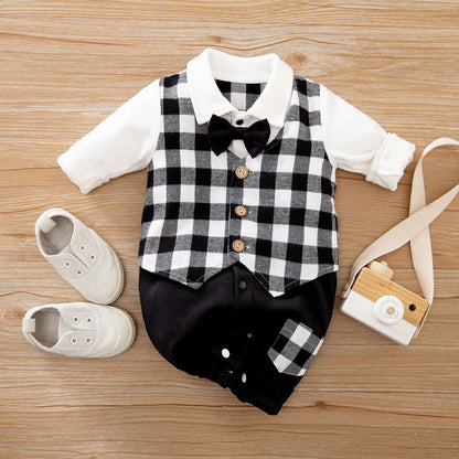 Baby boy's one-piece suit