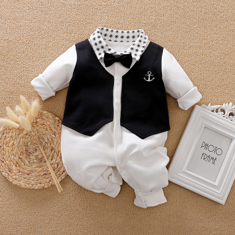 Baby boy's one-piece suit