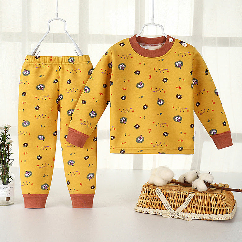 Fashion Personality Baby Warm Suit Plush