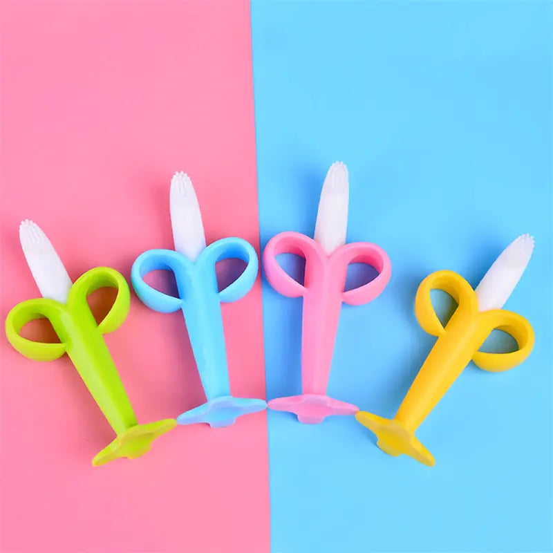 Baby Silicone Training Toothbrush