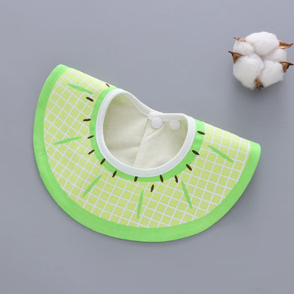 360 Degree Rotating Snap Closure For Baby Pure Cotton Saliva Wipes